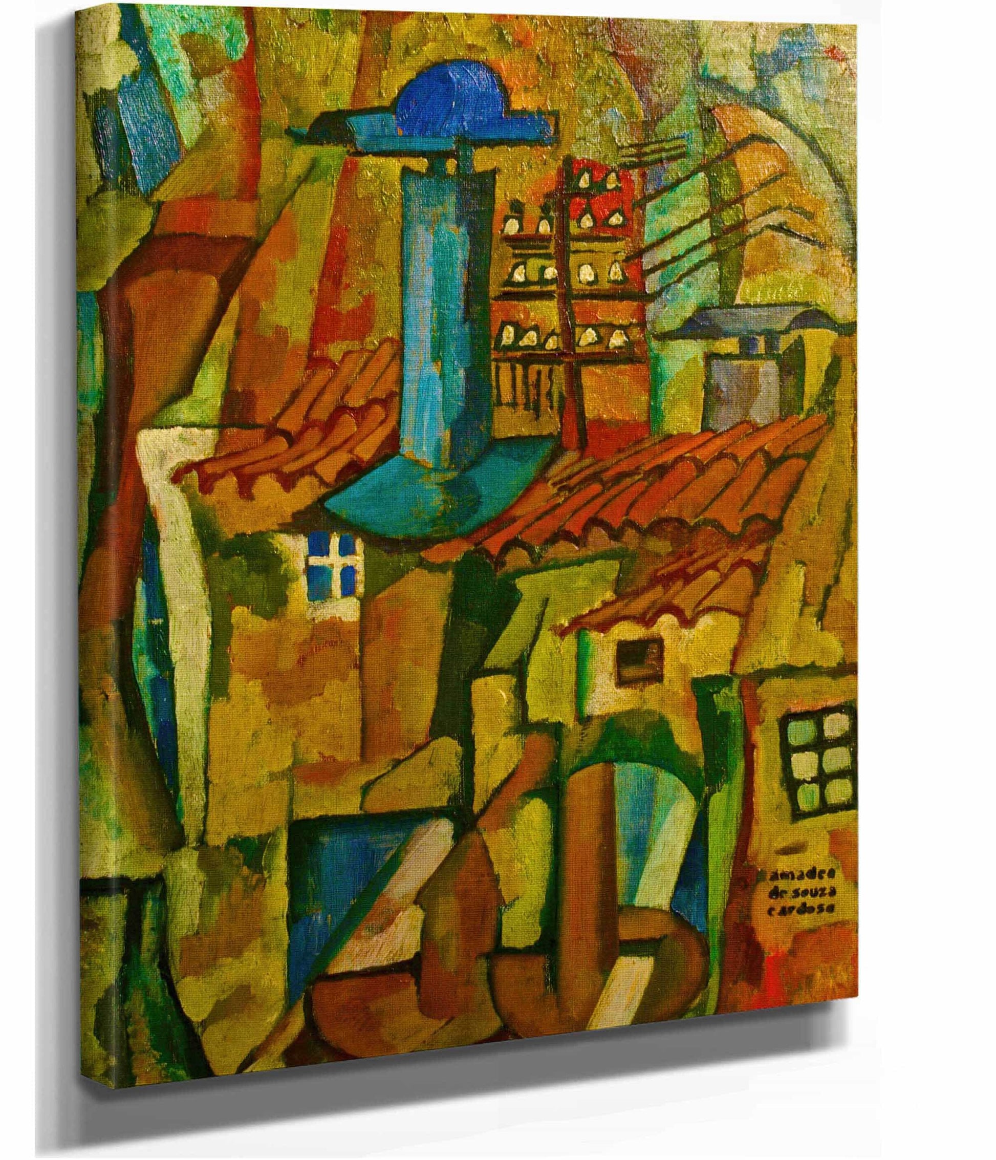 Windmills Telegraph Wire by Amadeo De Souza Cardoso