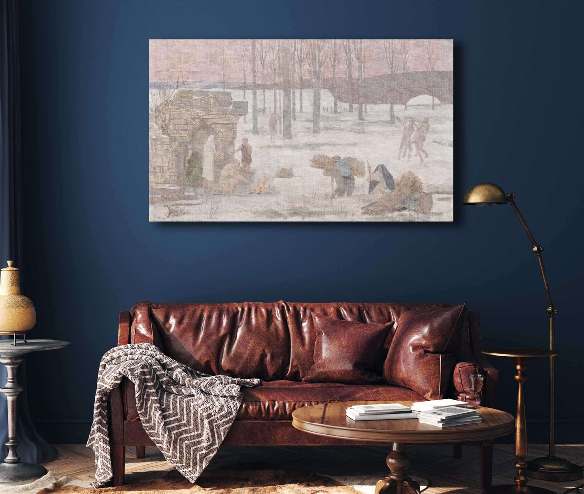 Winter by Pierre Puvis De Chavannes
