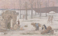 Winter by Pierre Puvis De Chavannes