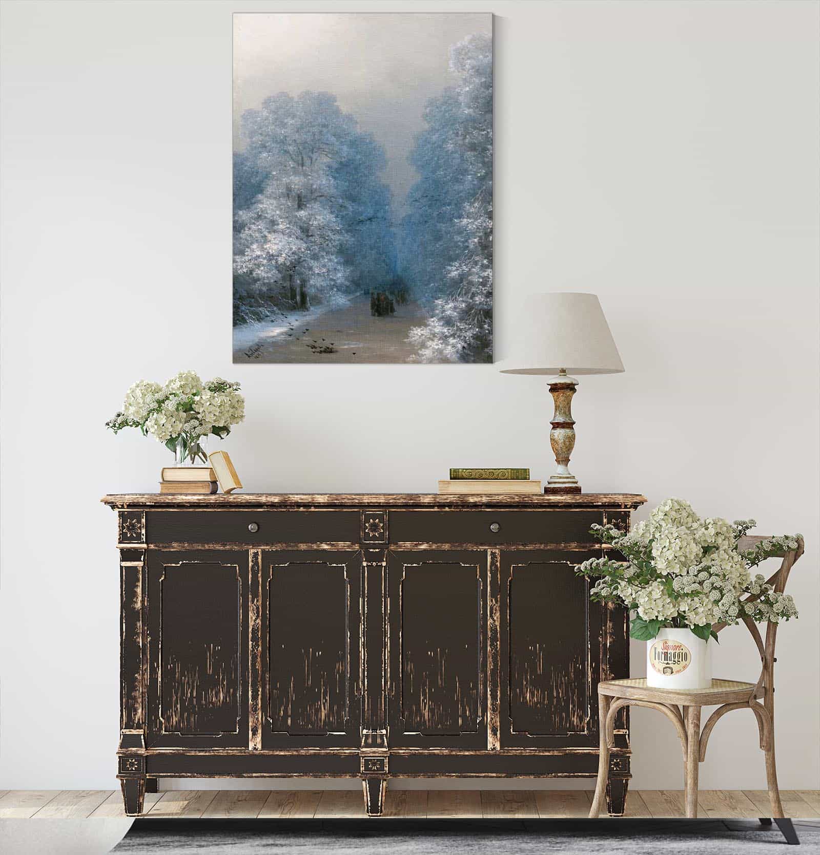 Winter Landscape by Ivan Konstantinovich Aivazovsky