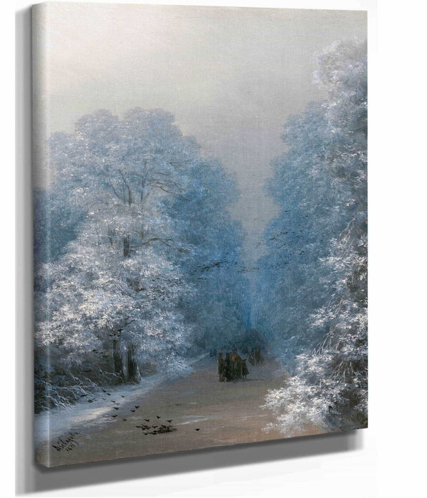 Winter Landscape by Ivan Konstantinovich Aivazovsky