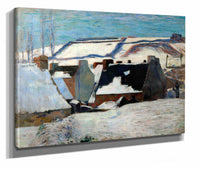 Winter Landscape by Paul Gauguin