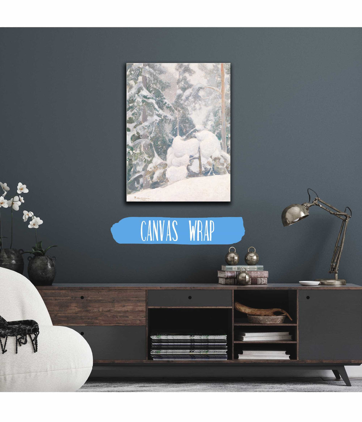 Winter Landscape by Pekka Halonen