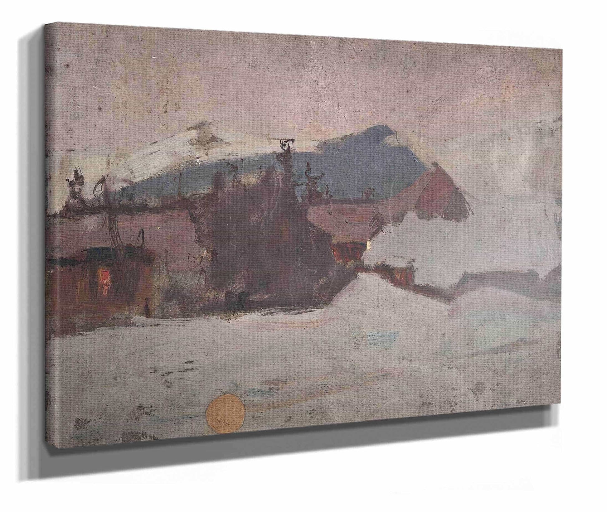 Winter Landscape by Tadeusz Makowski