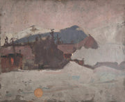 Winter Landscape by Tadeusz Makowski