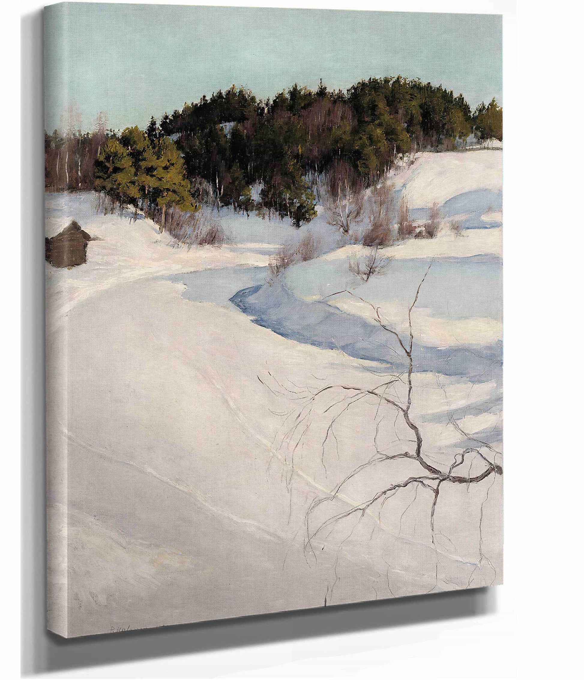 Winter Landscape Myllykyla by Pekka Halonen