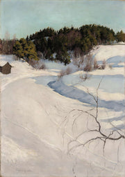 Winter Landscape Myllykyla by Pekka Halonen