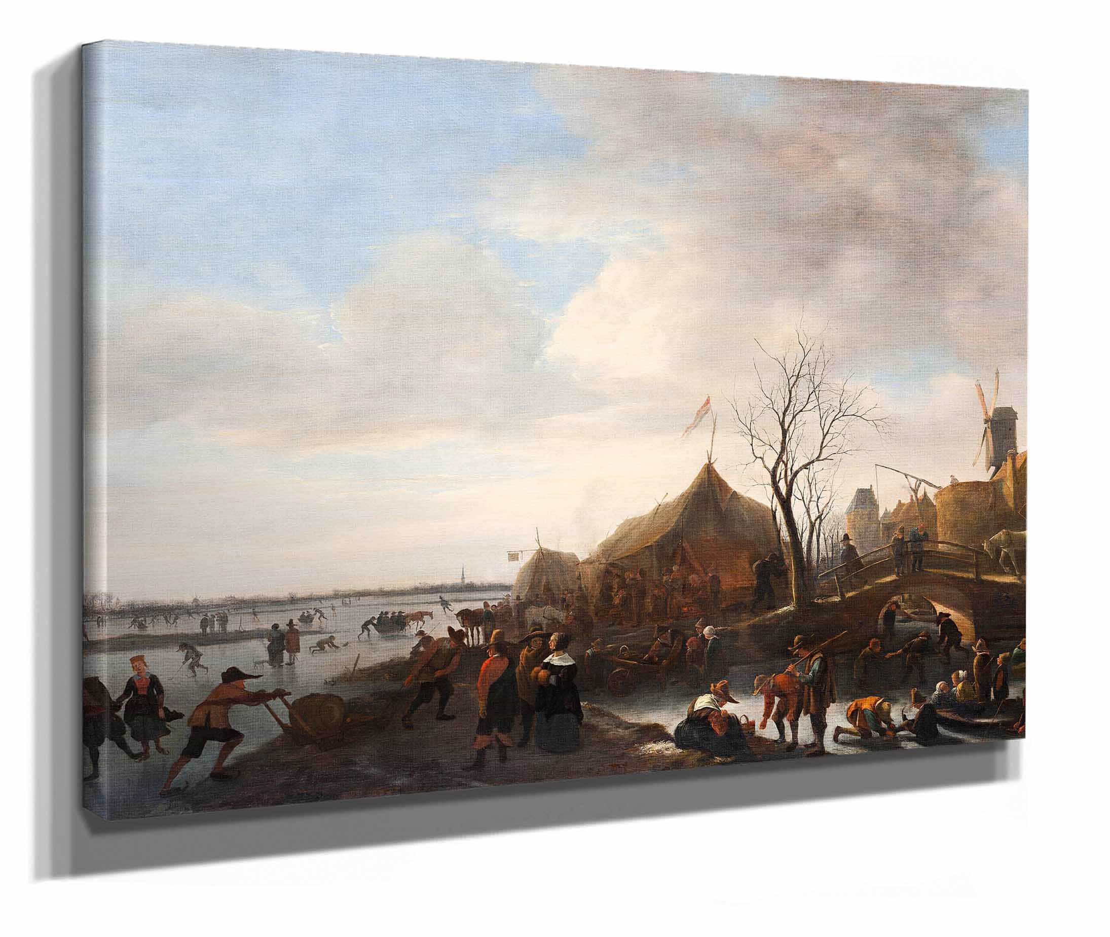 Winter Scene by Jan Steen
