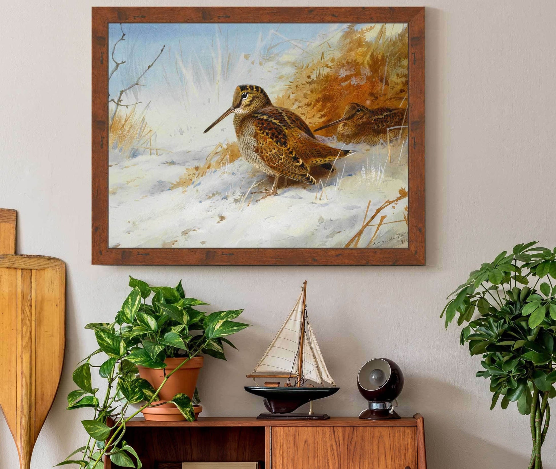 Winter Woodcock by Archibald Thorburn