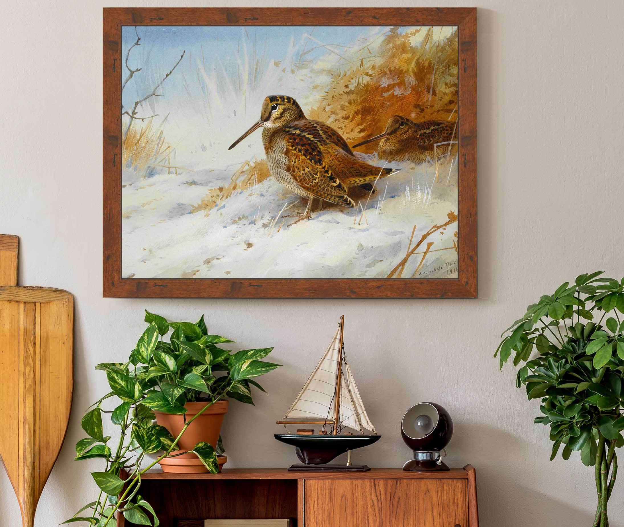 Winter Woodcock by Archibald Thorburn