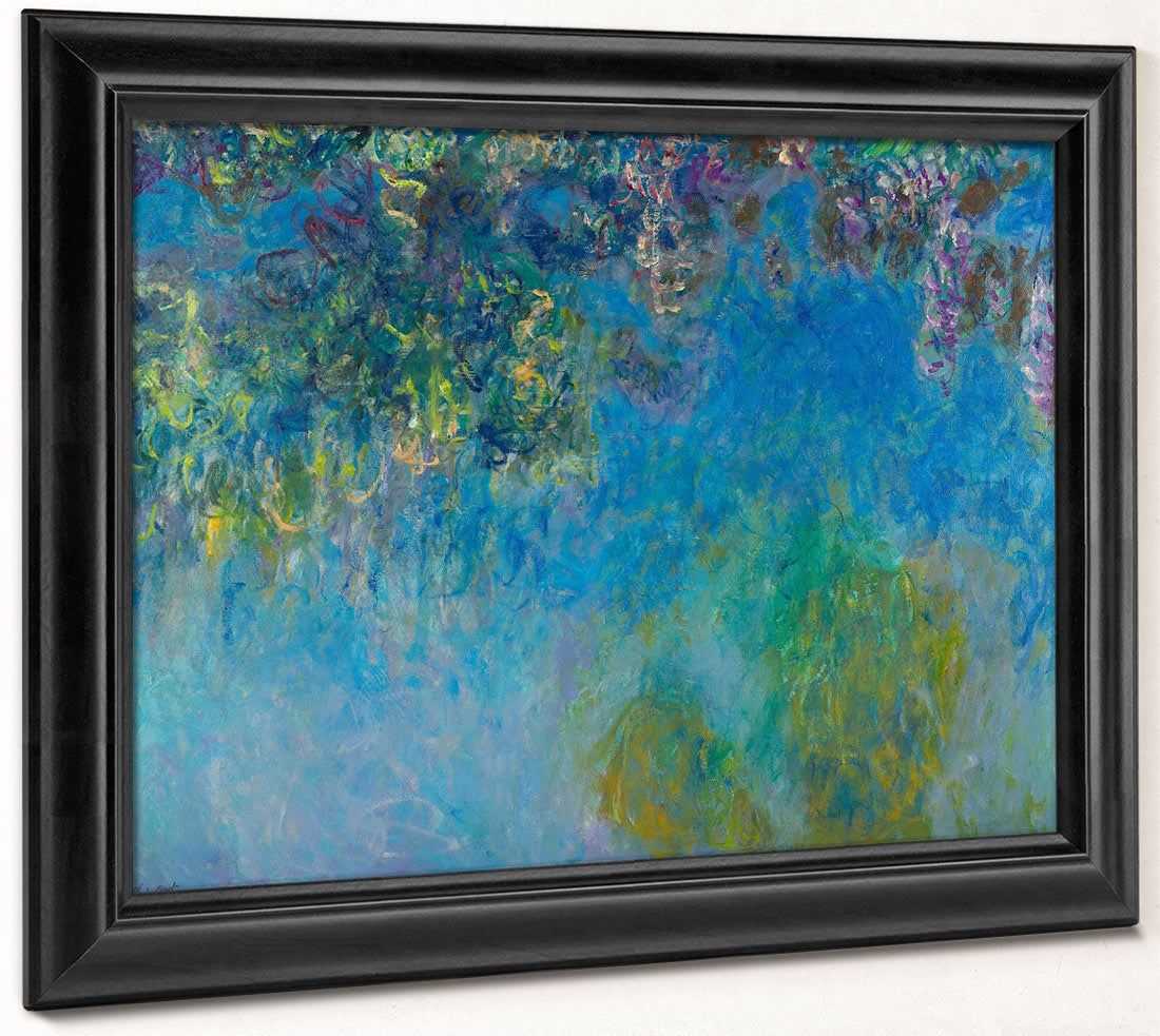 Wisteria By Claude Monet Print, Canvas Art, Framed Print. – Truly Art