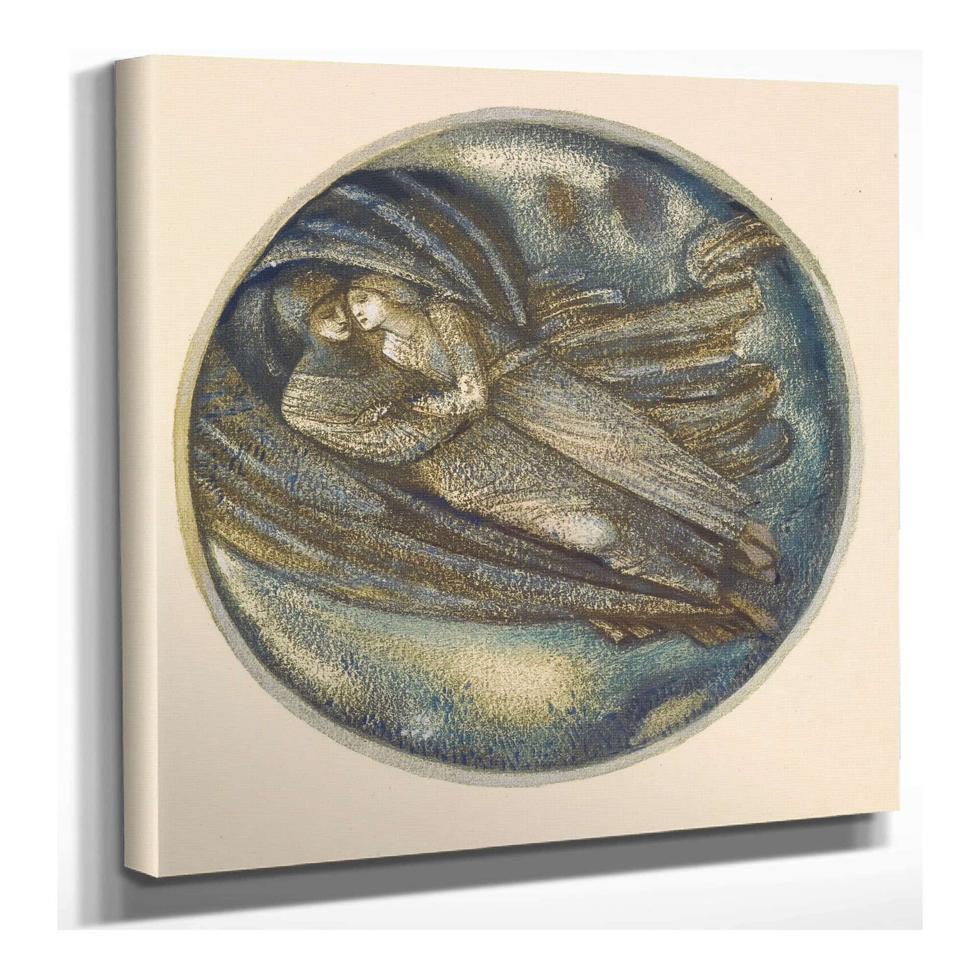 With The Wind by Sir Edward Coley Burne Jones