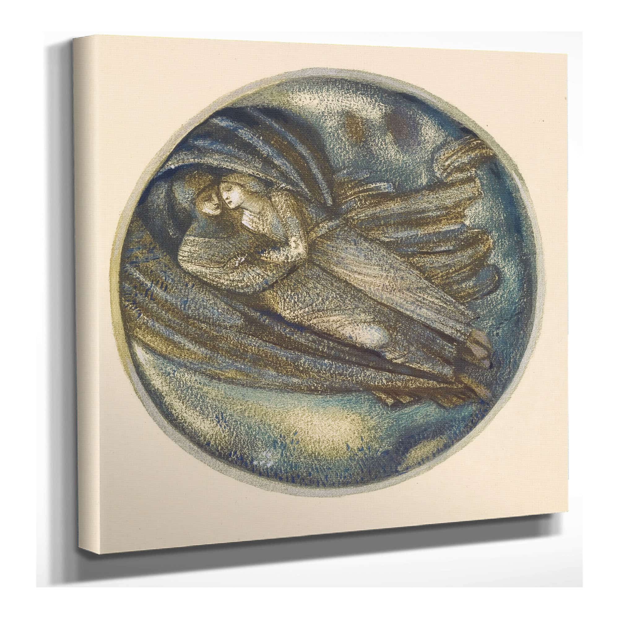 With The Wind by Sir Edward Coley Burne Jones