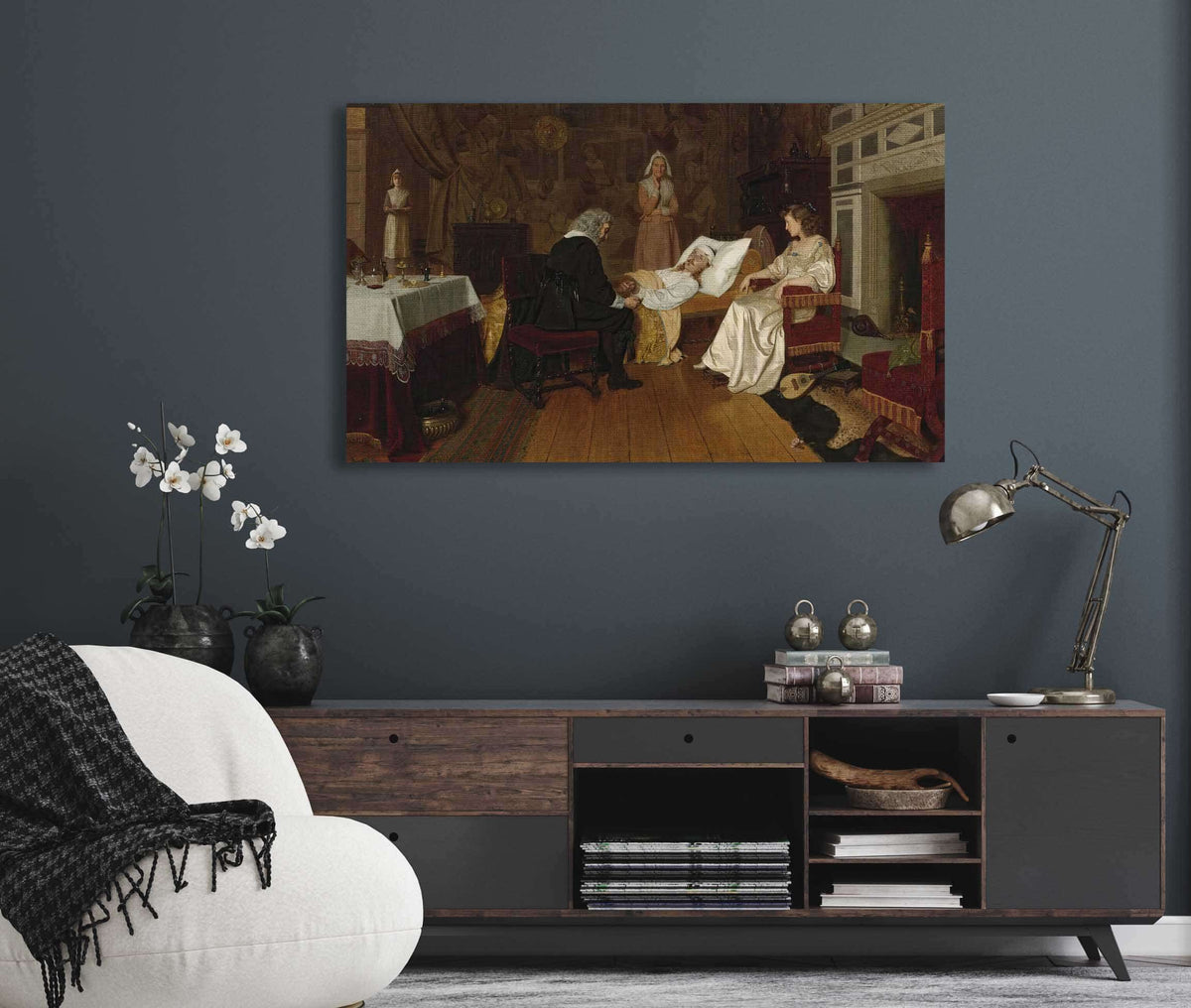 Witness My Act And Seal by Edmund Blair Leighton