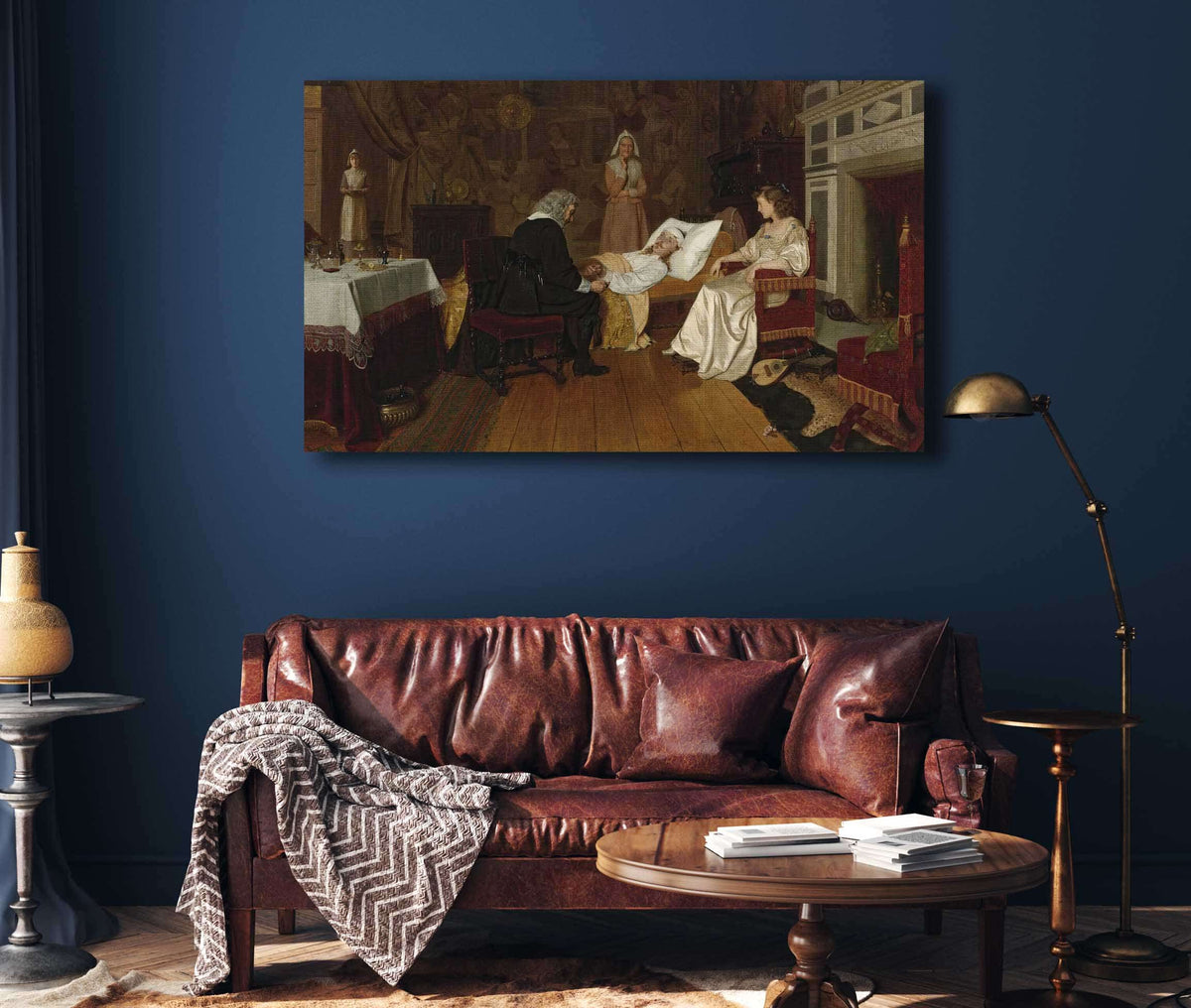 Witness My Act And Seal by Edmund Blair Leighton