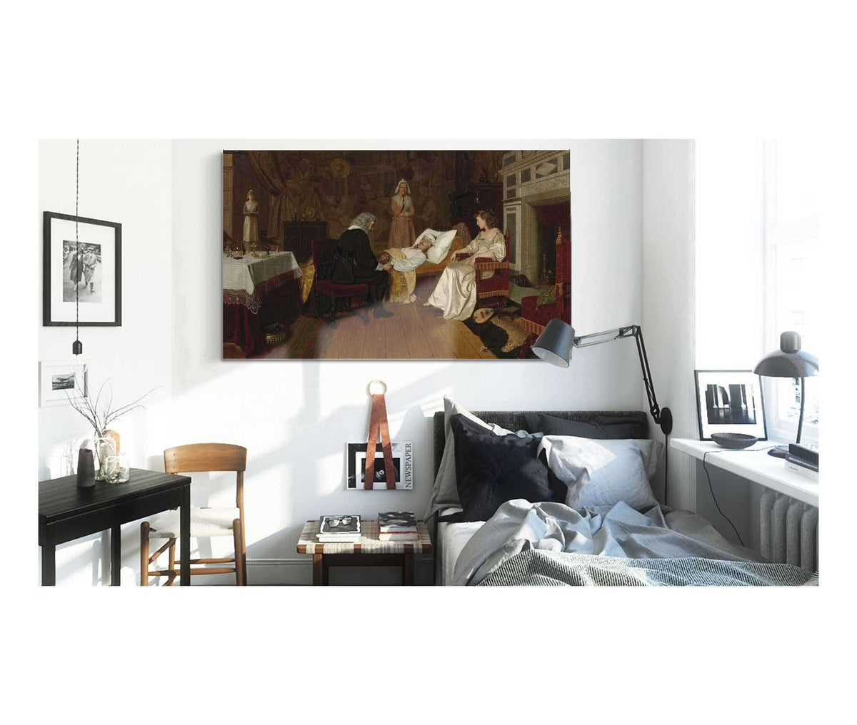 Witness My Act And Seal by Edmund Blair Leighton