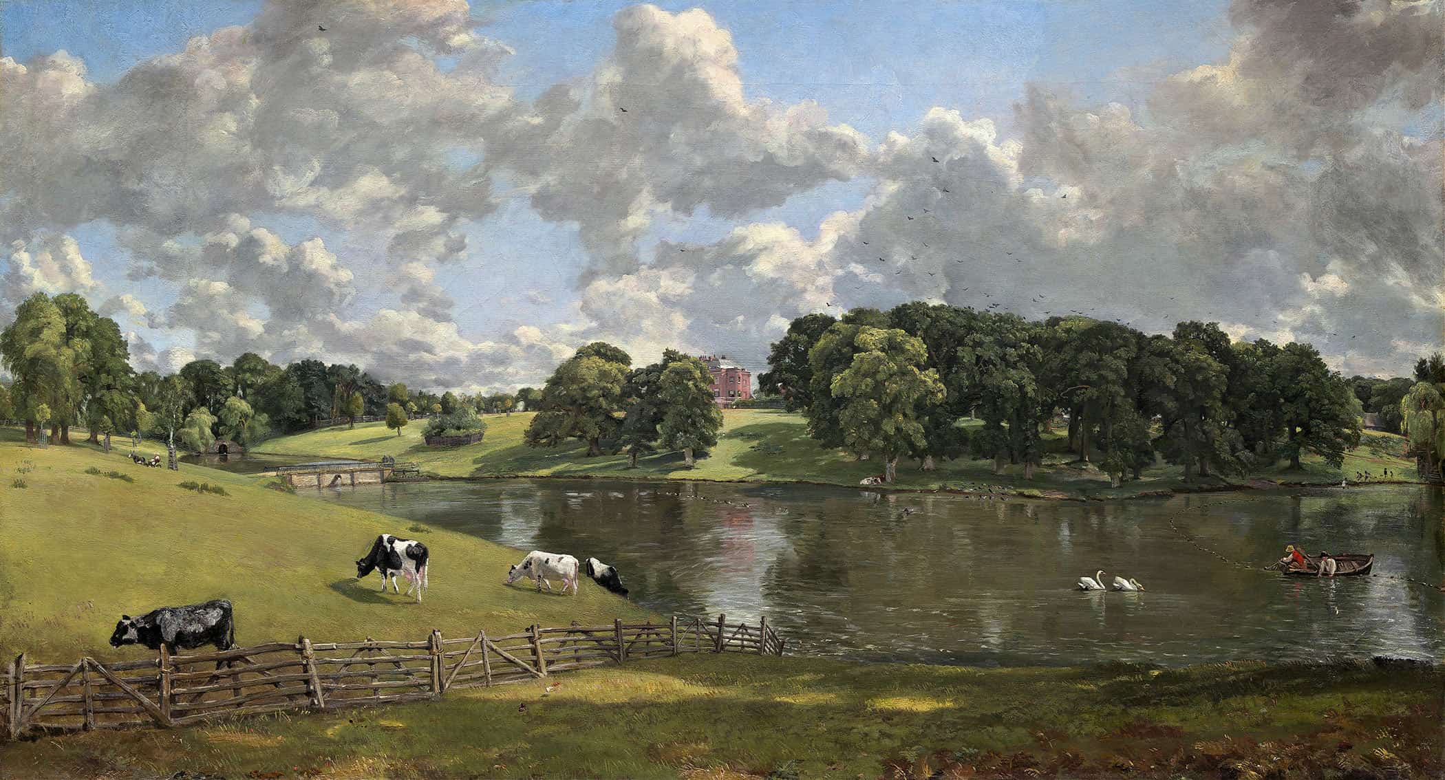 Wivenhoe Parkessex by John Constable