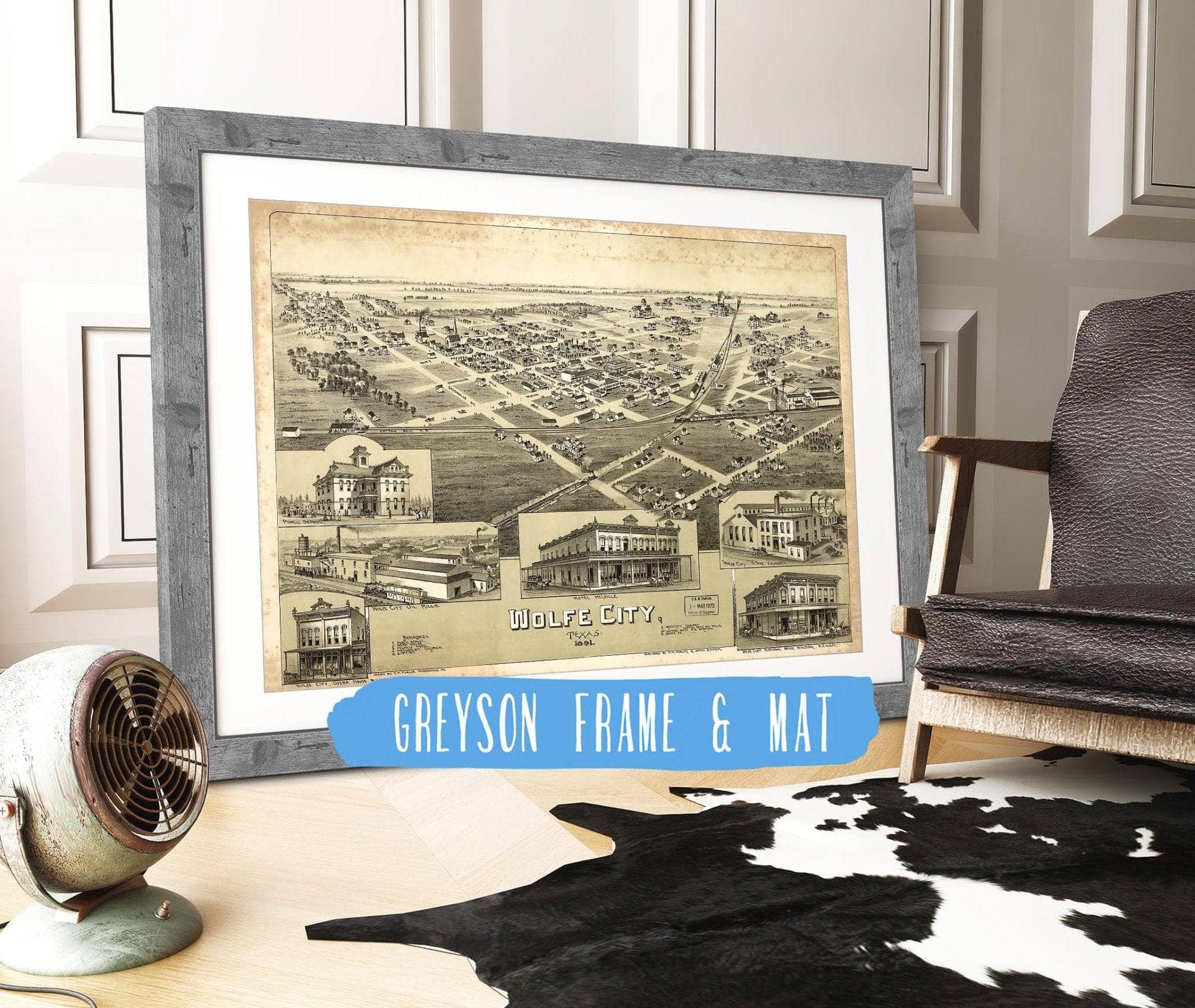 Wolfe City Texas 1891 State of Texas