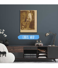 Woman At A Window From Sketchbook   by Thomas Sully