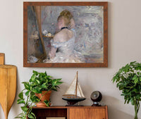 Woman At Her Toilette by Berthe Morisot