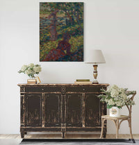 Woman In A Park by Georges Seurat