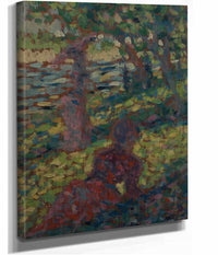 Woman In A Park by Georges Seurat