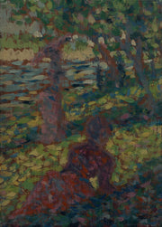 Woman In A Park by Georges Seurat