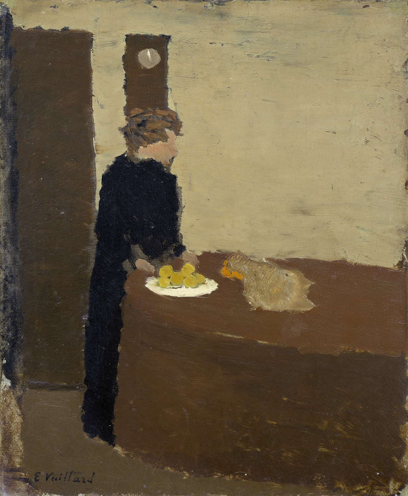 Woman In Black by Edouard Vuillard