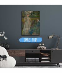 Woman In The Garden by Edwin Austin Abbey