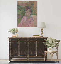 Woman In The Garden Of Monsieur Forest   by Henri De Toulouse Lautrec