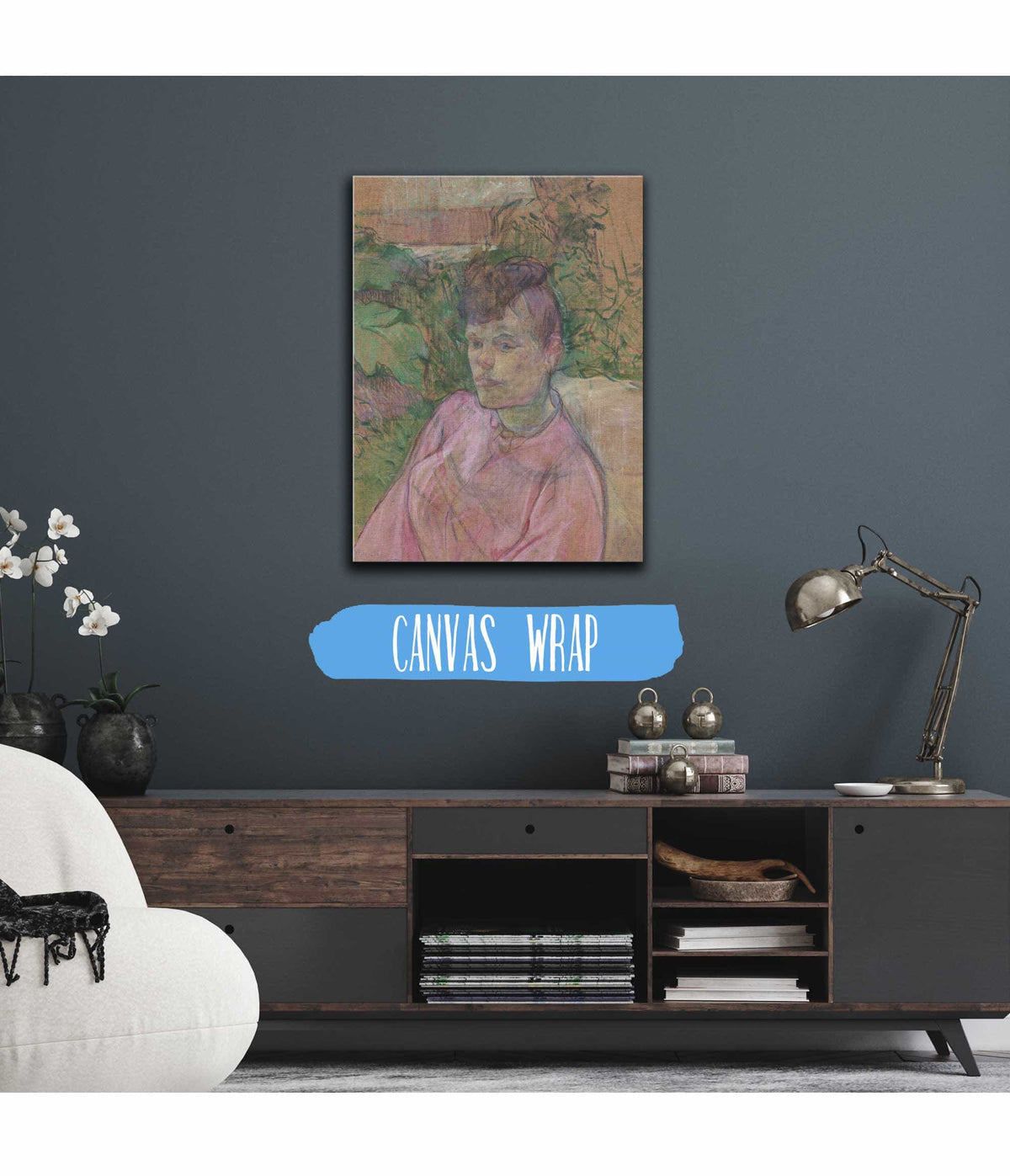 Woman In The Garden Of Monsieur Forest   by Henri De Toulouse Lautrec