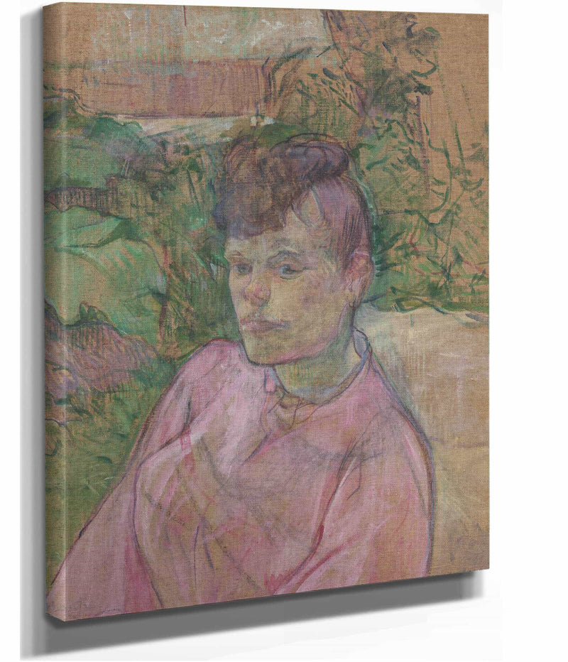 Woman In The Garden Of Monsieur Forest   by Henri De Toulouse Lautrec