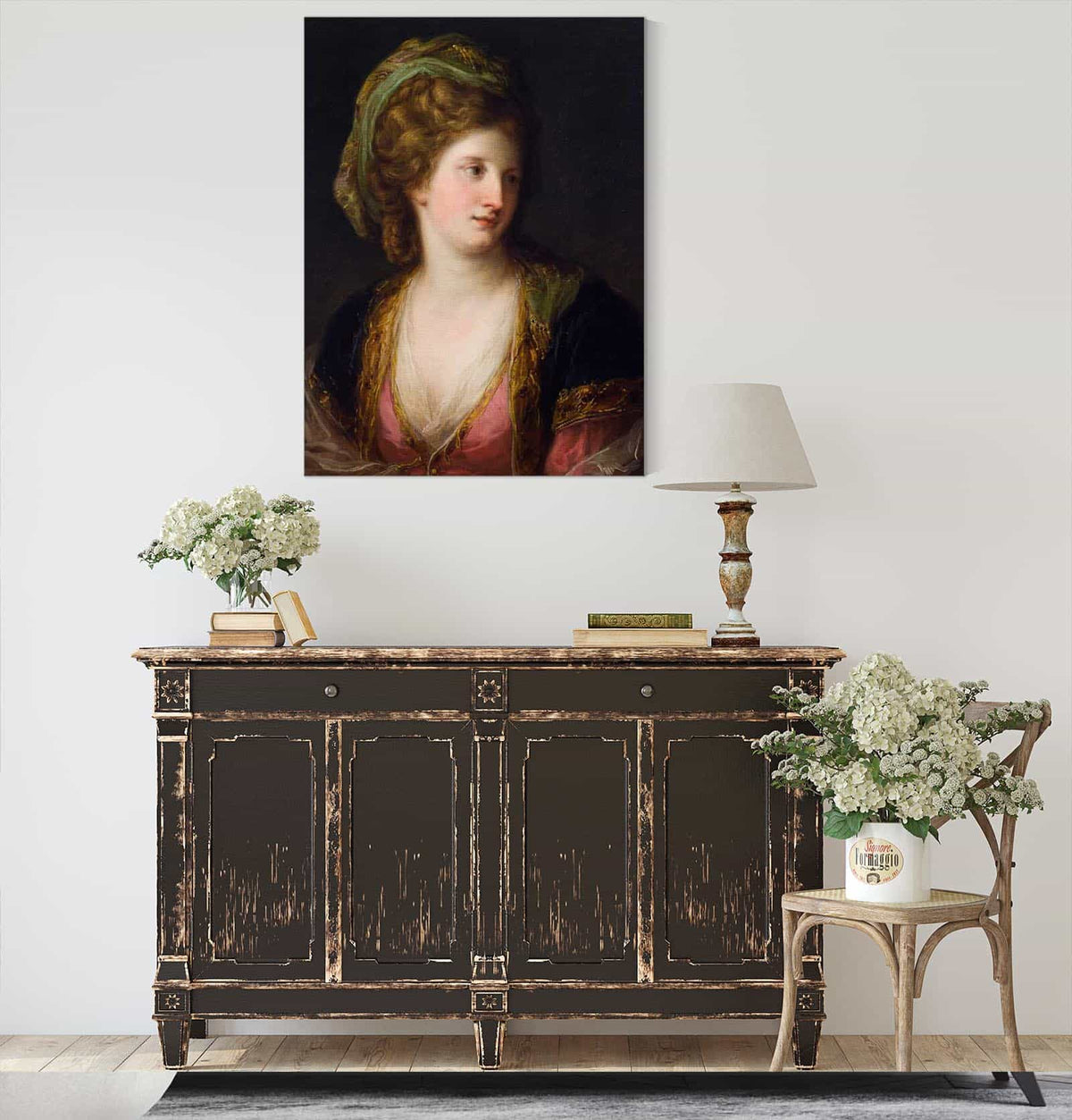 Woman In Turkish Dress by Angelica Kauffmann