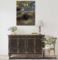 Woman On A Yacht by Jean Louis Forain