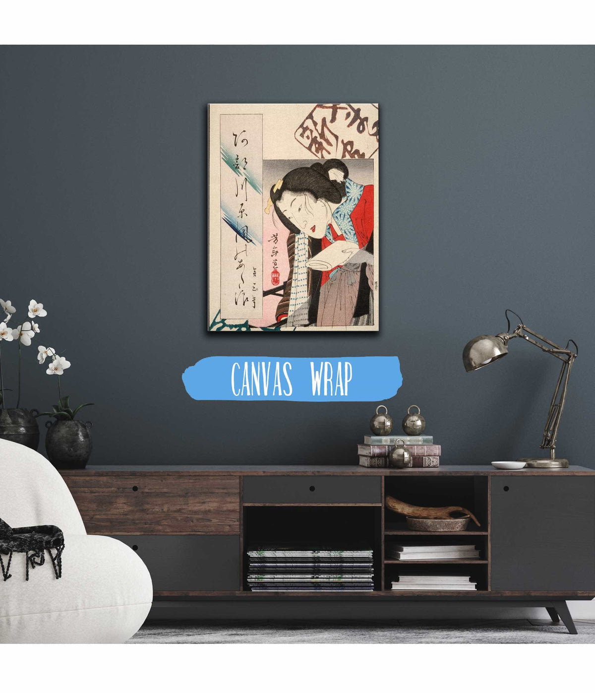 Woman Putting Out A Light by Tsukioka Yoshitoshi