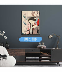 Woman Putting Out A Light by Tsukioka Yoshitoshi