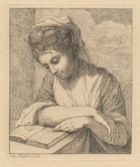 Woman Reading by Angelica Kauffmann