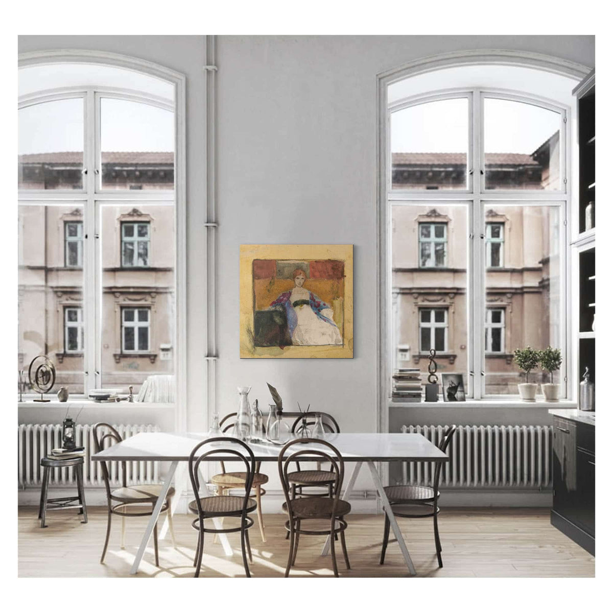 Woman Seated by Edwin Austin Abbey