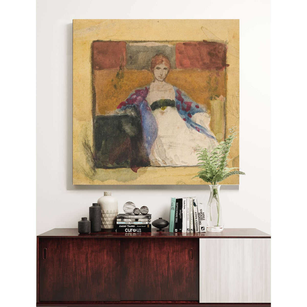 Woman Seated by Edwin Austin Abbey