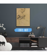 Woman Sewing by Max Liebermann