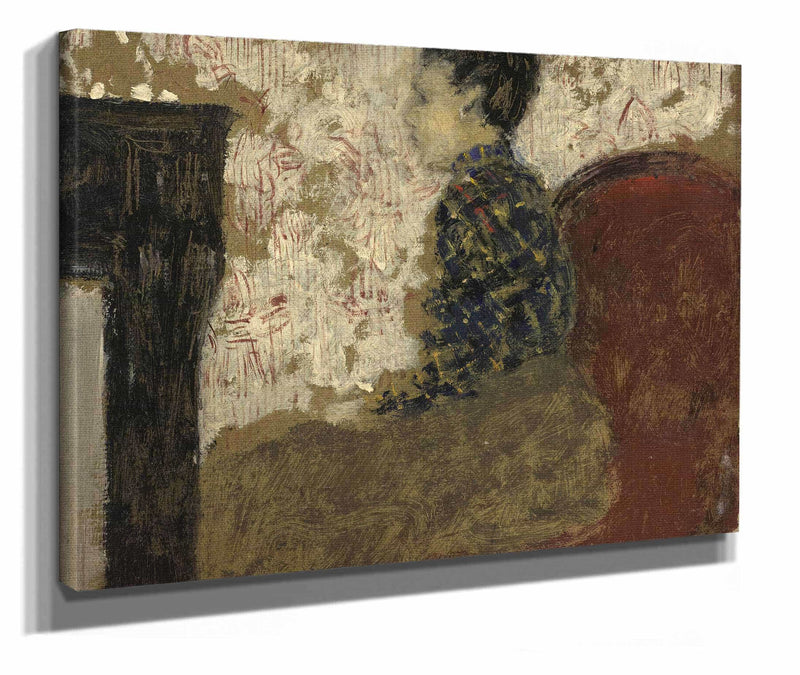 Woman Sitting By The Fireside by Edouard Vuillard