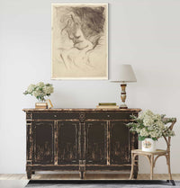 Woman Taking Off Her Chemise by Jean Louis Forain