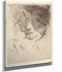 Woman Taking Off Her Chemise by Jean Louis Forain