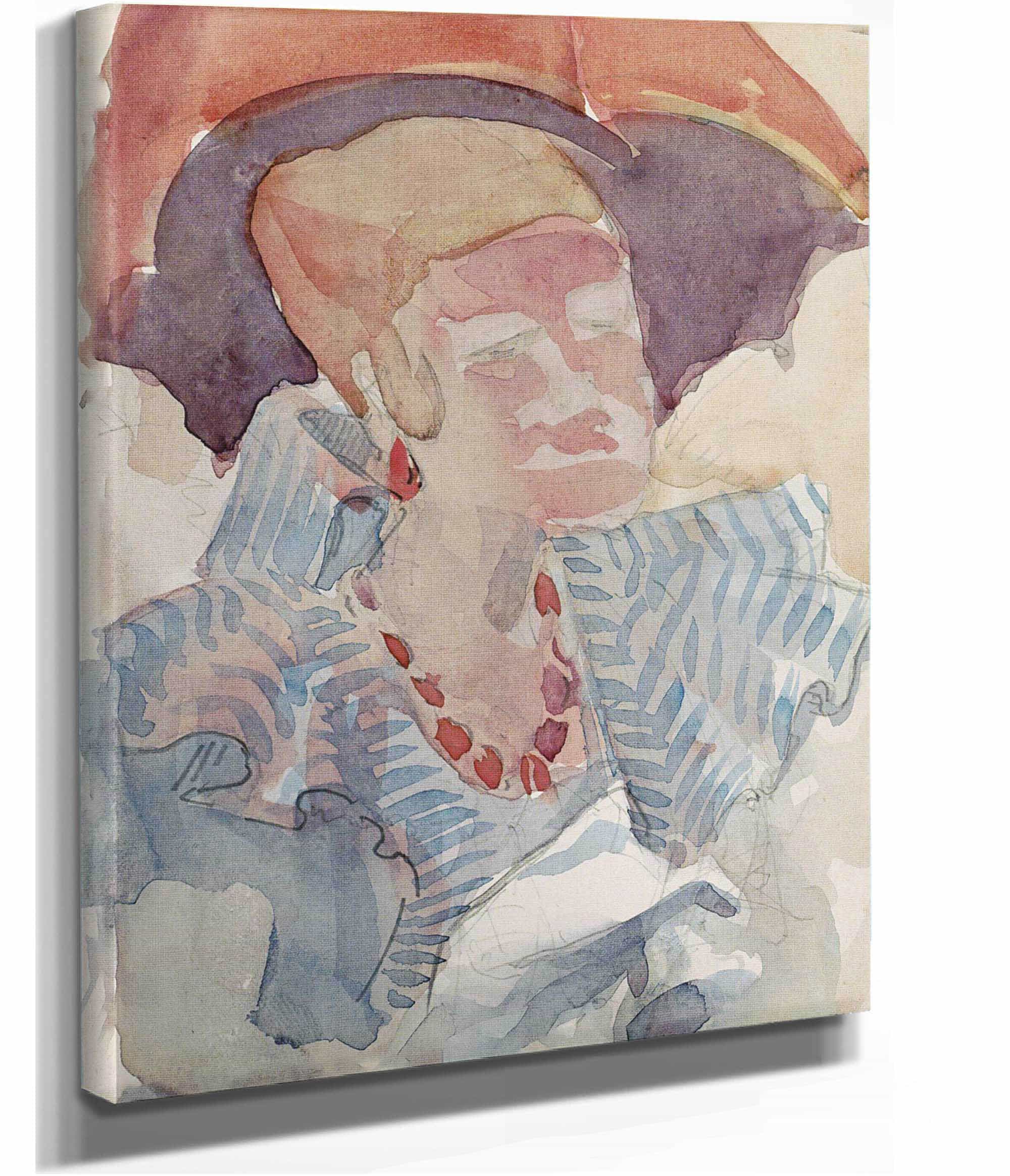 Woman With A Parasol by Reijer Stolk