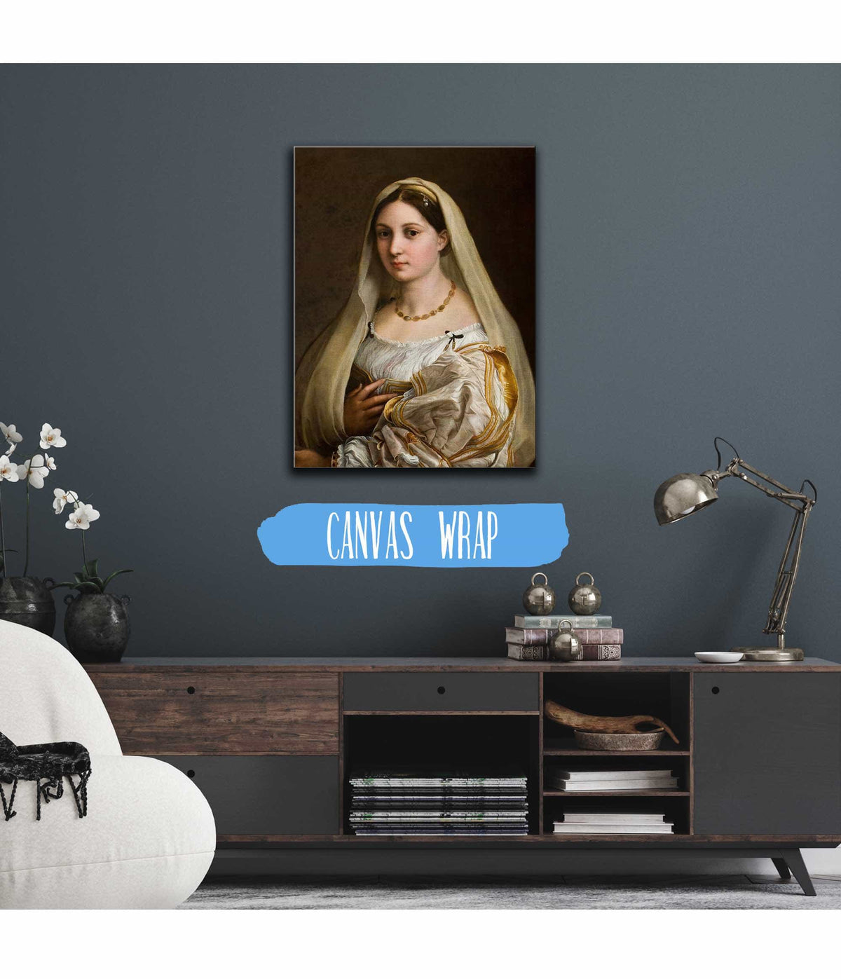 Woman With A Veil  by Raphael