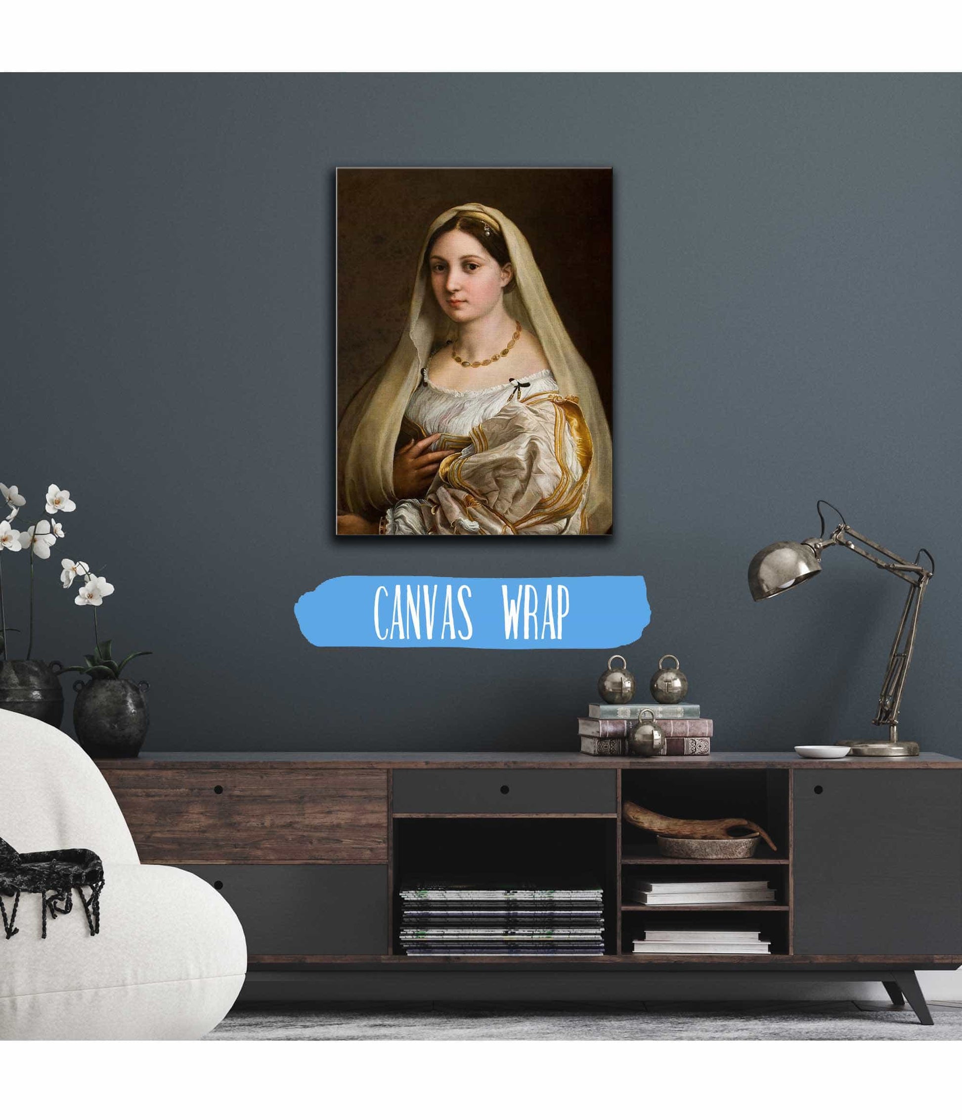 Woman With A Veil  by Raphael
