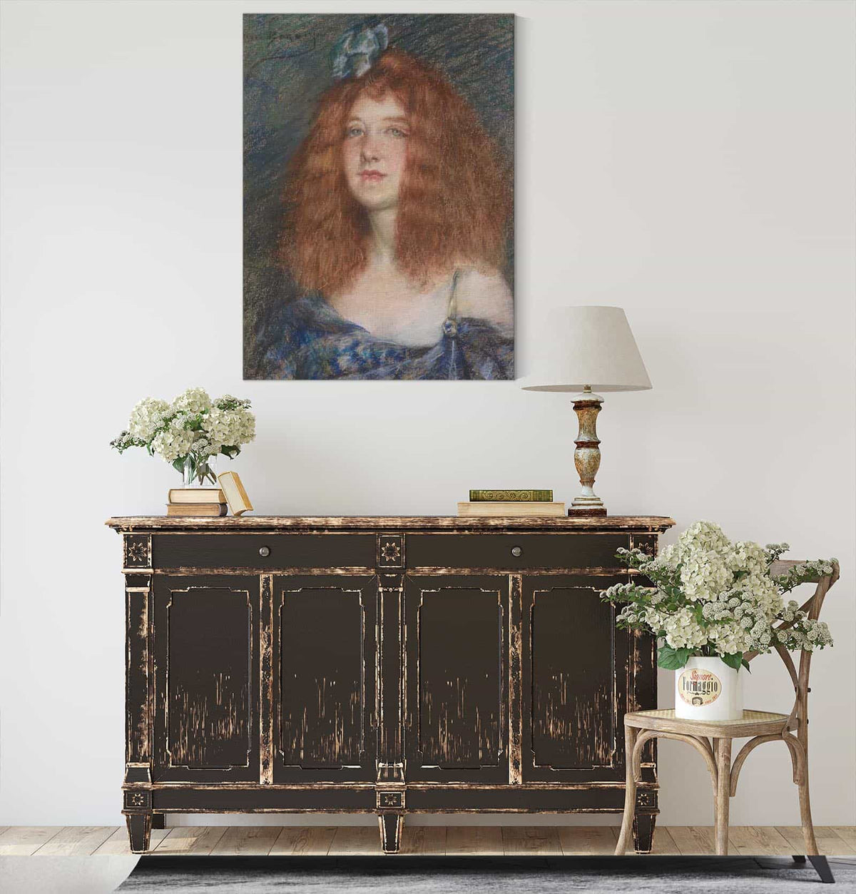 Woman With Red Hair by Alice Pike Barney