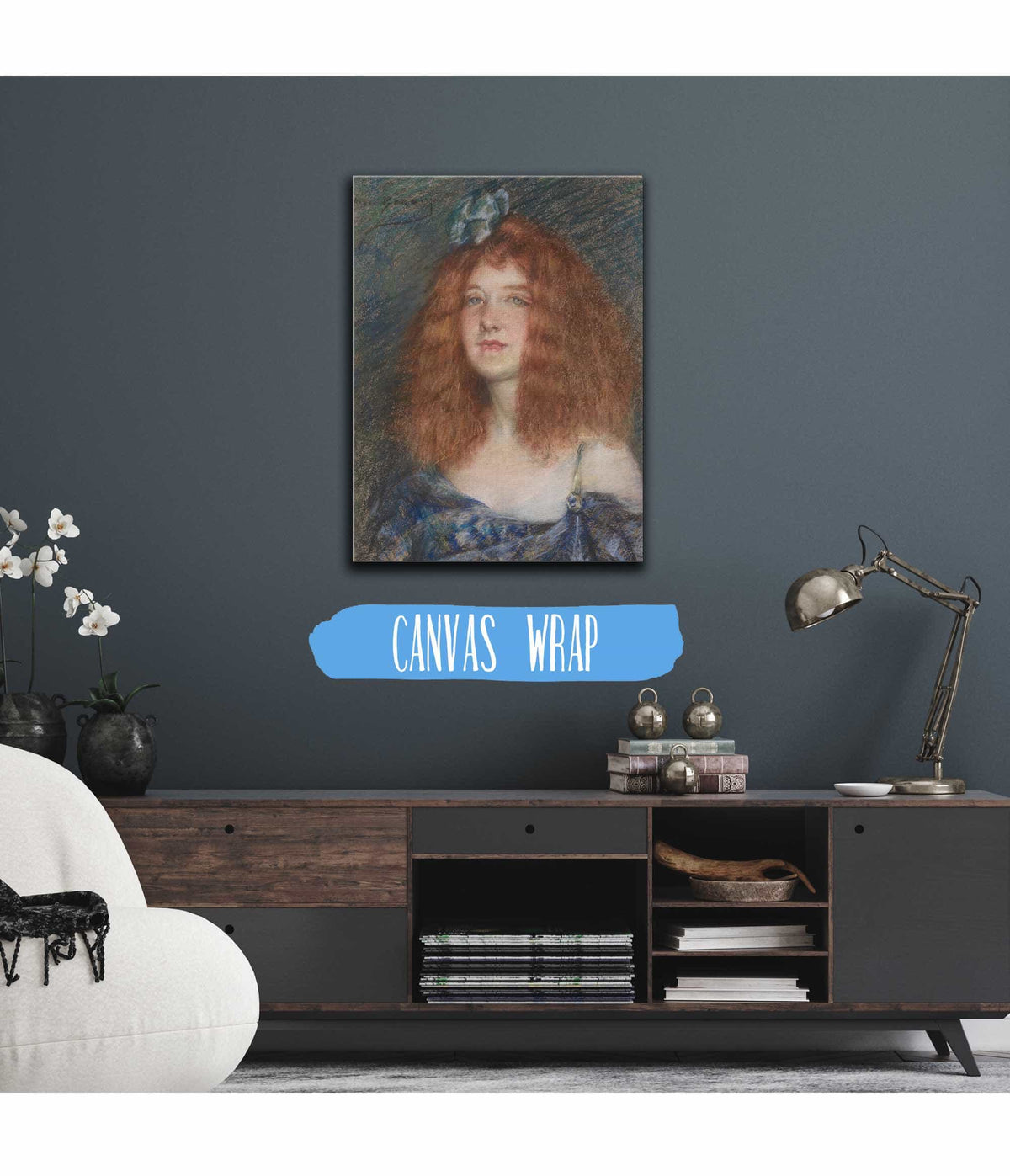 Woman With Red Hair by Alice Pike Barney