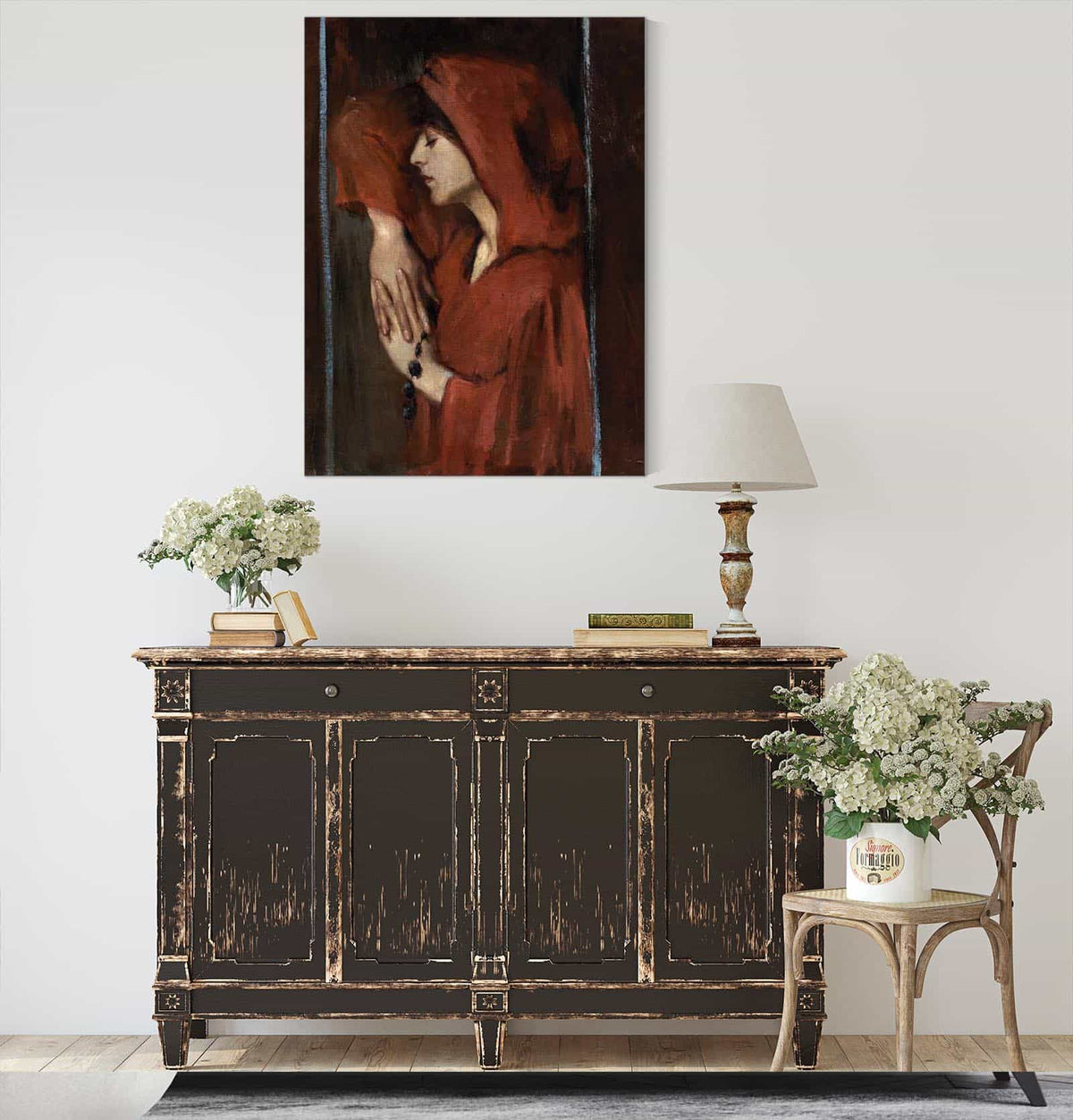 Woman With Red Hood by Alice Pike Barney