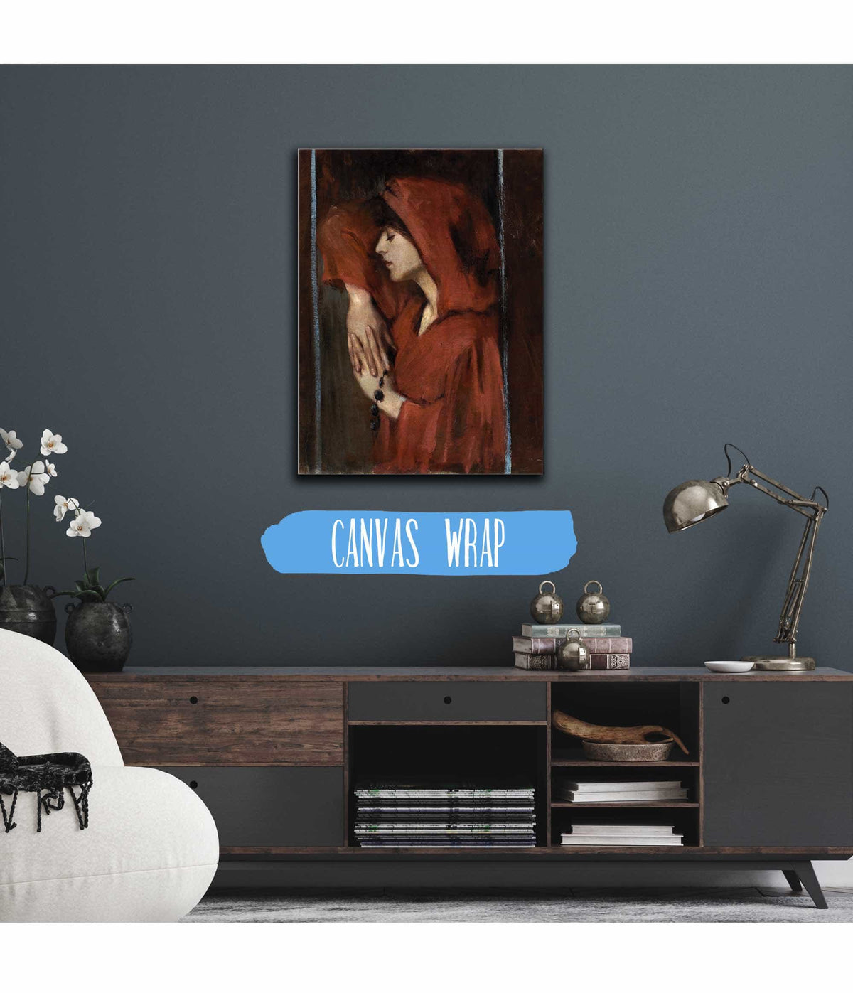 Woman With Red Hood by Alice Pike Barney